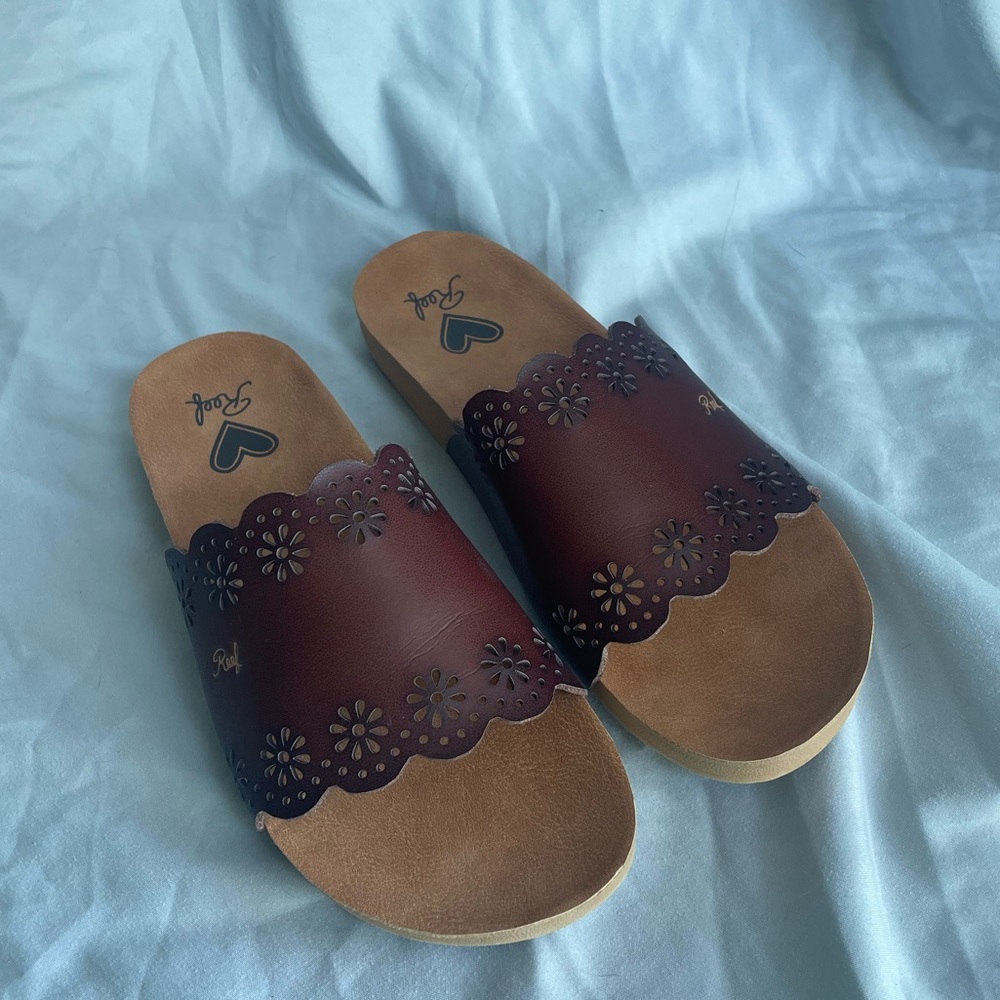 Reef Cushion Scallop Scout Slide/Sandal